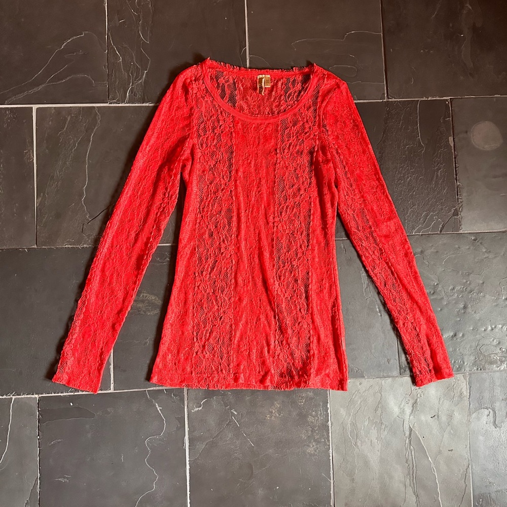 BKE Lace Top, Size Medium
